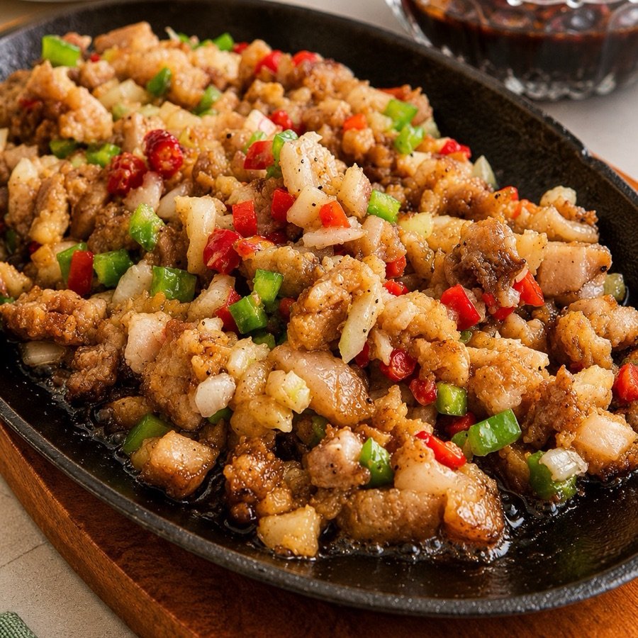 Crispy Pork Sisig — Anne's Filipino Catering
