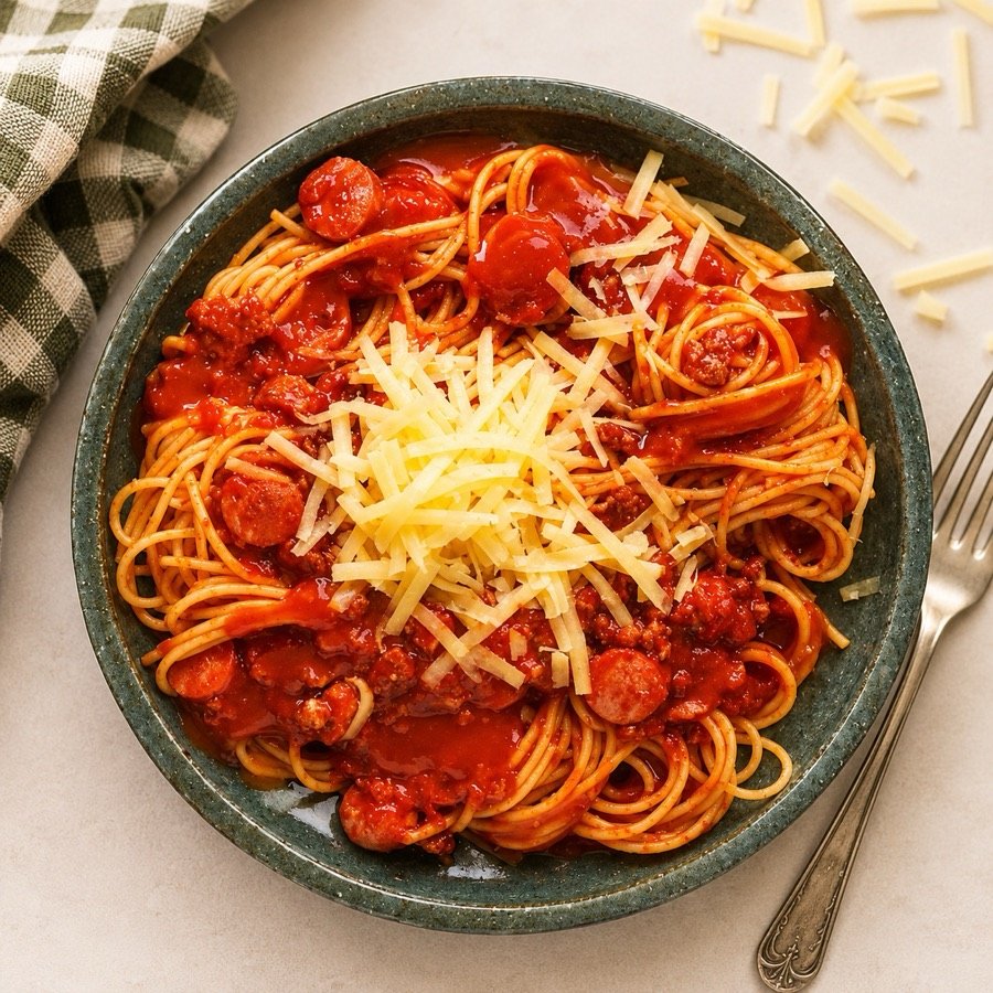 Filipino Spaghetti — Anne's Filipino Catering