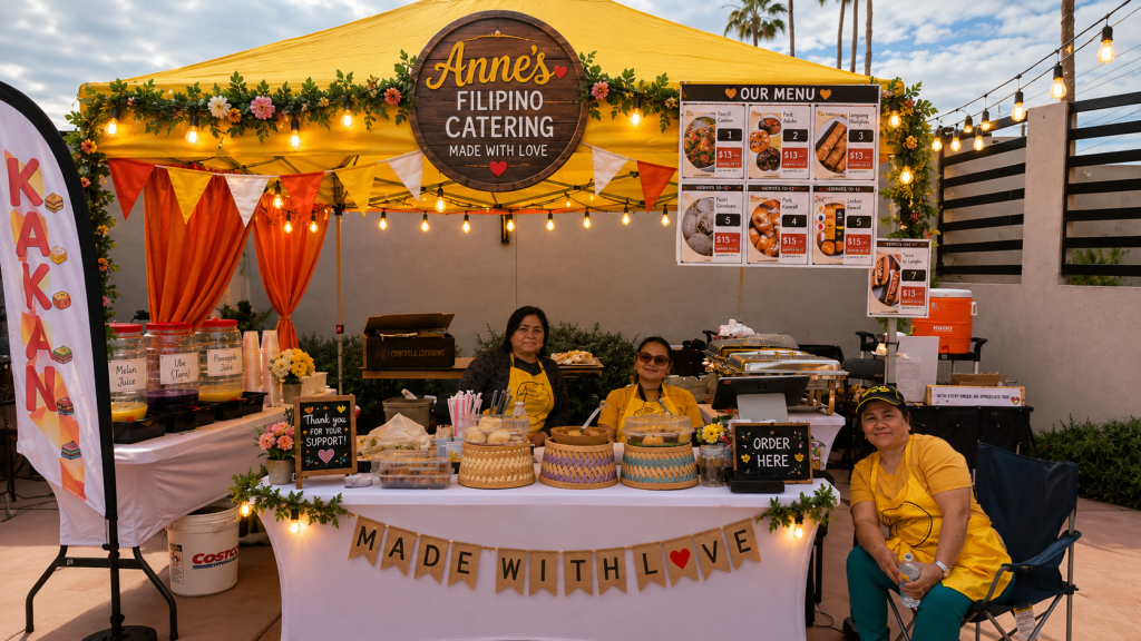 Anne's Booth at a West Valley Community Event