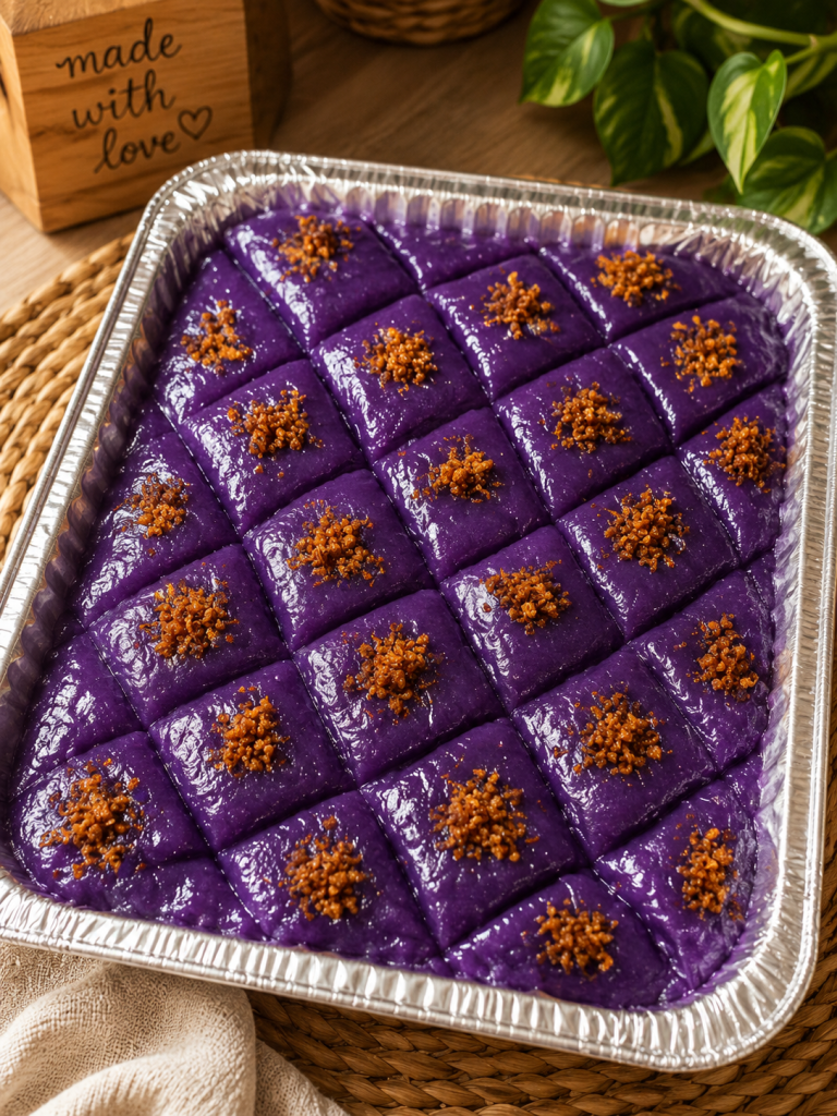 Ube Halaya — Anne's Filipino Catering
