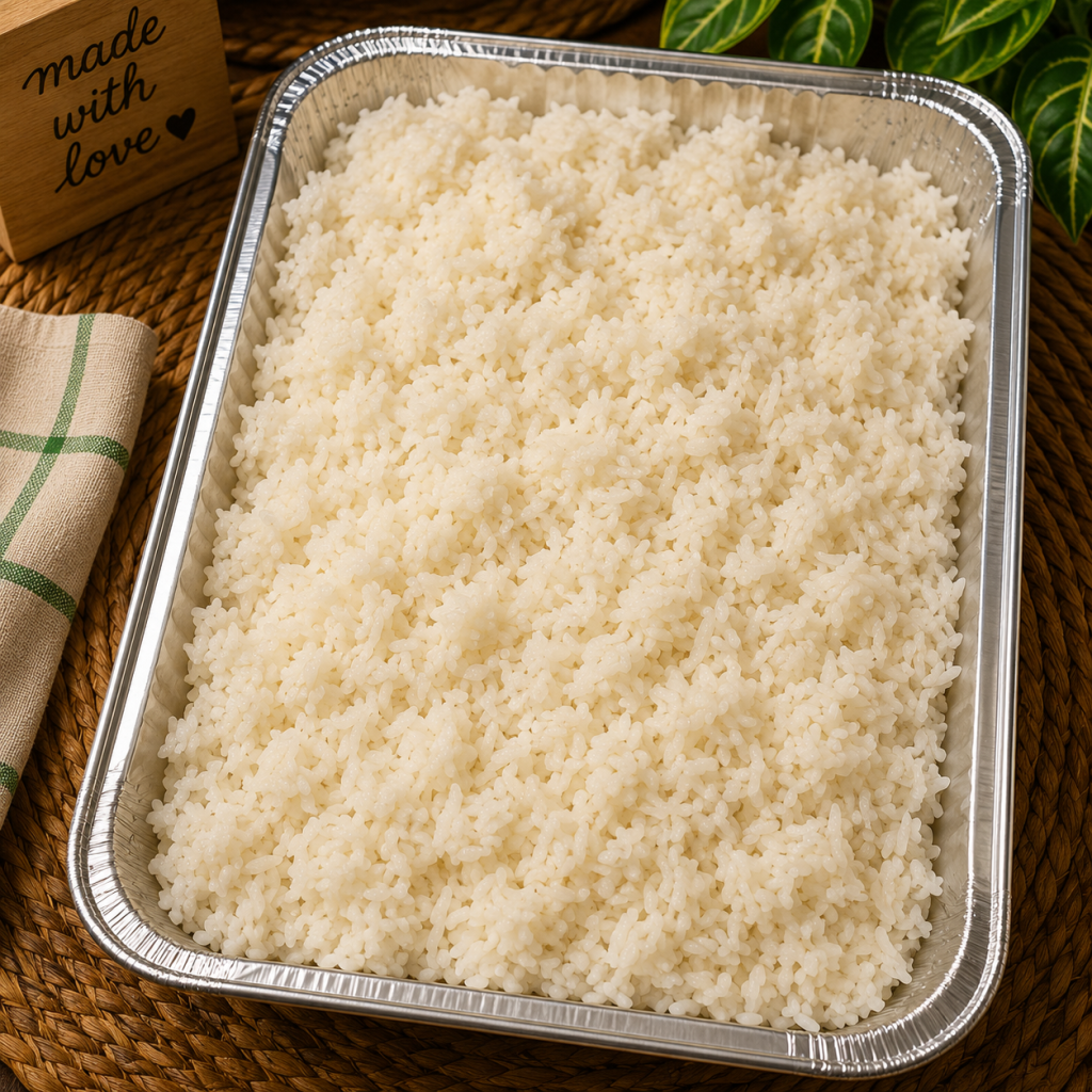 Steamed Rice — Anne's Filipino Catering