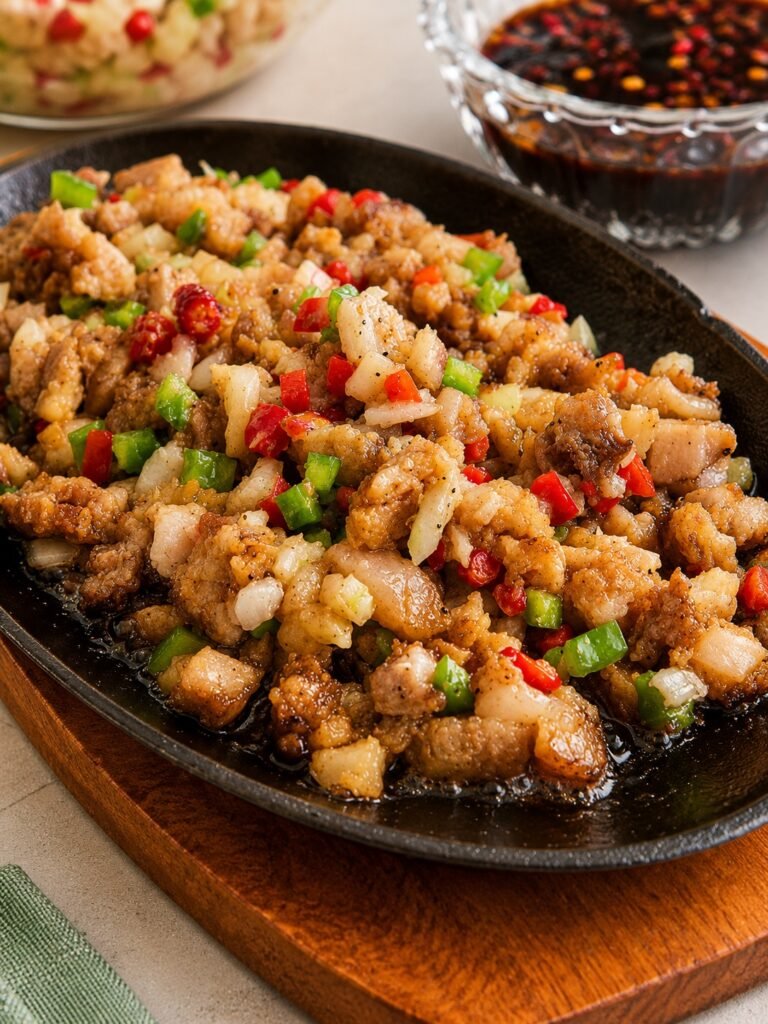 Crispy Pork Sisig — Anne's Filipino Catering